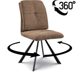 krzeslo-tapicerowane-selena-szenil-brazowe-obrotowe-do-kuchni-jadalni