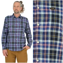 wrangler-1-pkt-shirt-indigo-klasyczna-koszula-bawelniana-meska-w-krate-m