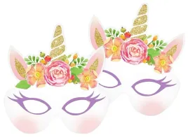 maski-papierowe-urodziny-teczowy-jednorozec-6-szt