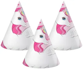czapeczki-papierowe-procos-jednorozec-16-x-12-cm-6-sztuk