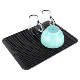 mata-do-suszenia-naczyn-silikonowa-czarna-40x30-cm