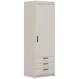 szafa-alena-1d-3s-bez-piaskowy-60-cm-szuflady-polki