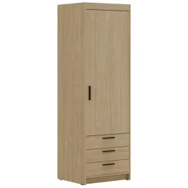 szafa-alena-1d-3s-dab-cremona-60-cm-szuflady-polki