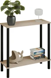 konsola-loft-z-polka-80x30x80-cm-metalowa-czarna-do-przedpokoju
