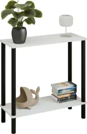 konsola-loft-z-polka-80x30x80-cm-metalowa-czarna-do-przedpokoju