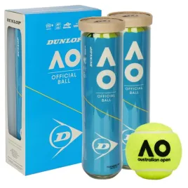 pilka-tenisowa-dunlop-australian-open-2x4-szt