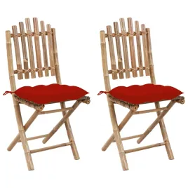 krzeselka-ogrodowe-z-poduszkami-bambus-czerwone-50x42x92-cm