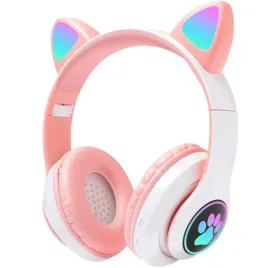 sluchawki-bezprzewodowe-kocie-uszy-dla-dzieci-bluetooth-rozowe