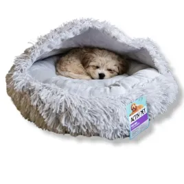 legowisko-dla-psa-kota-z-daszkiem-szare-activ-pet-50x50