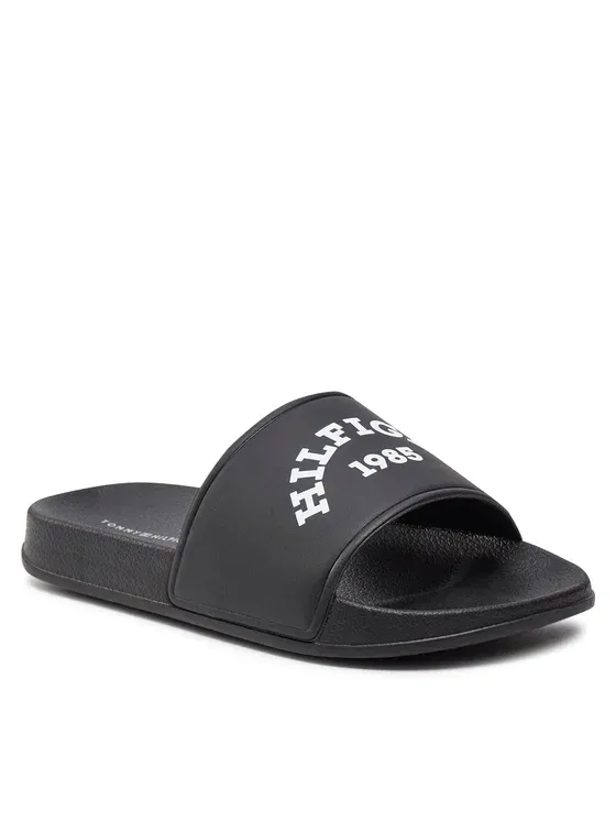 tommy-hilfiger-klapki-logo-pool-slide-black-stan-nowy