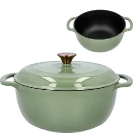 garnek-zeliwny-emaliowany-szalwiowy-58l-zielony-28-cm-gaz-indukcja