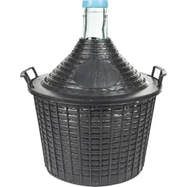 balon-szklany-do-wina-10-l-w-koszu-plastikowym-do-fermentacji-na-wino