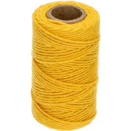 sznurek-bawelniany-zolty-2-mm-55-m-100-g-do-delikatnych-roslin-naturalny
