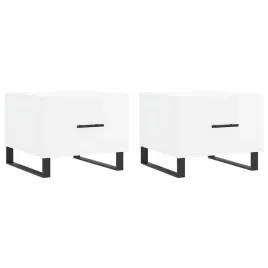 stoliki-kawowe-2-szt-biale-z-polyskiem-50x50x40-cm