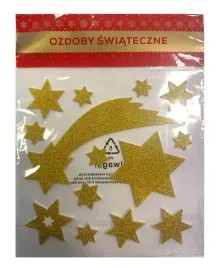 naklejki-ozdoby-swiateczne-na-szybe-lustro-piankowe-gwiazdki