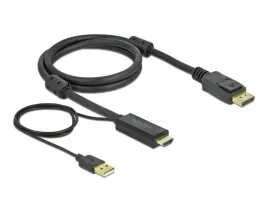 delock-kabel-hdmi-do-displayport-4k-30-hz-1-m