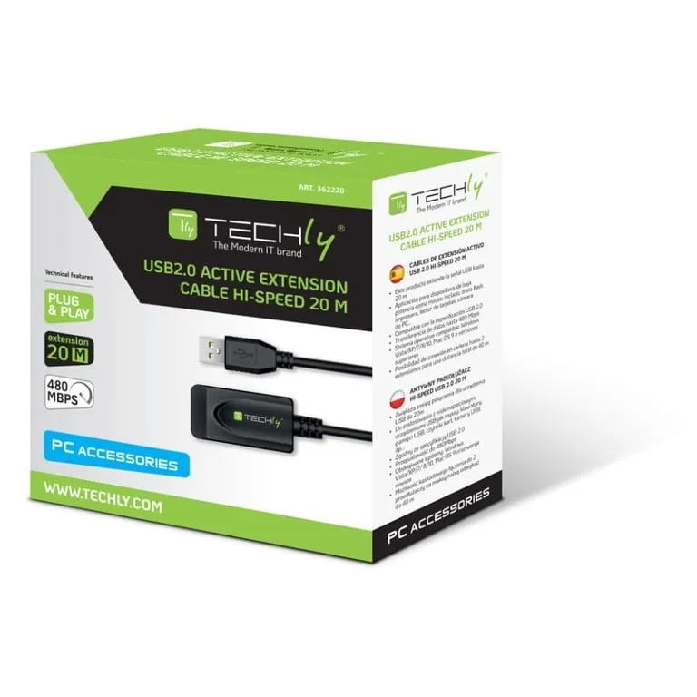 techly-iusb-rep220ty3-kabel-usb-usb-2-0-20-m-usb-a-czarny