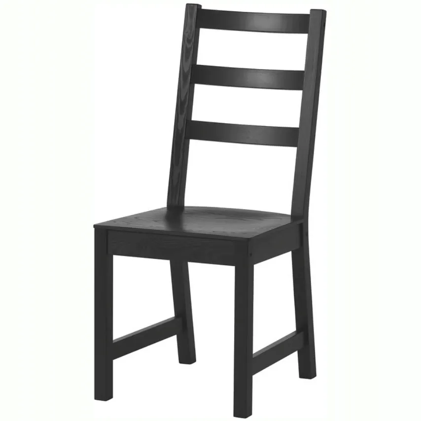 ikea-nordviken-krzeslo-czarny-stan-nowy