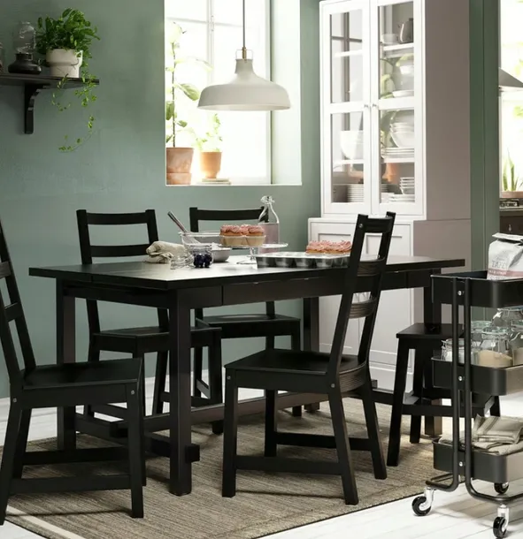 ikea-nordviken-krzeslo-czarny-marka-ikea