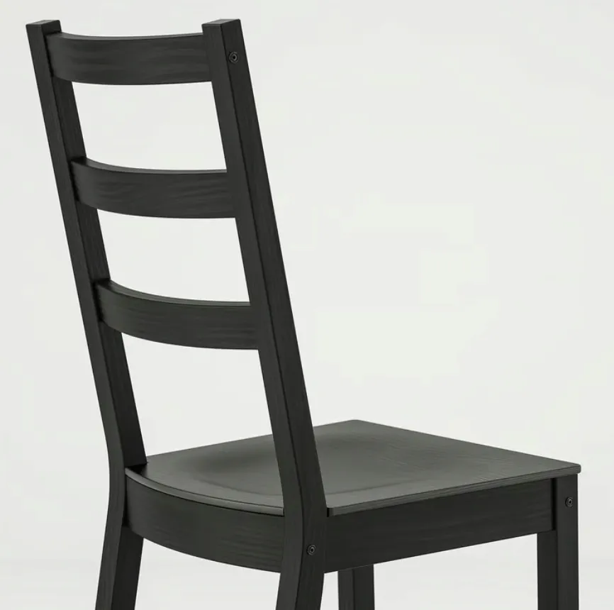ikea-nordviken-krzeslo-czarny