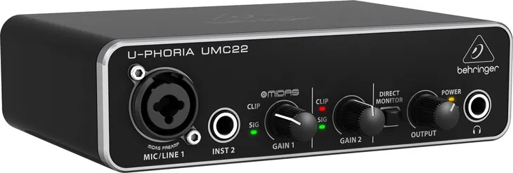 behringer-umc22-interfejs-audio-usb-rodzaj-wzmacniacza-brak-informacji