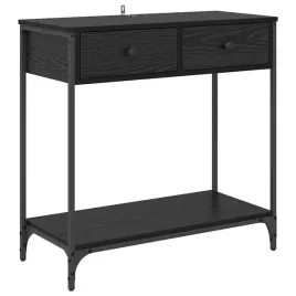 konsola-czarny-dab-75-x-345-x-75-cm-material-drewnopochodny