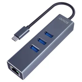 savio-ak-57-3-portowy-hub-usb-c-z-adapterem-rj-45