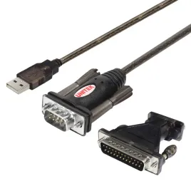 unitek-adapter-konw-usb-1xrs-232-db9f-db25m