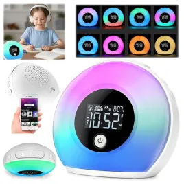 lampa-lampka-nocna-dzienna-zegar-budzik-alarm-z-rgb-led-glosnik-bluetooth