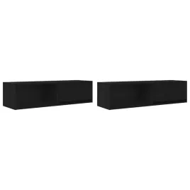 szafki-rtv-2-szt-dab-czarny-100x31x255-cm-drewno-klejone