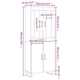 szafka-dab-sonoma-180x695x34-cm-stan-nowy-kolor-frontow-dab-sonoma