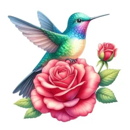 naprasowanka-termo-aplikacja-na-odziez-obrazek-ptak-koliber-kwiat-flower