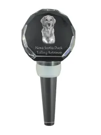 retriever-z-nowej-szkocji-toller-krysztalowa-zatyczka-do-butelki-wyjatk