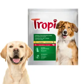 tropi-mokra-karma-dla-psa-mix-smakow-drob-i-wolowina-400g