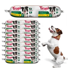 tropi-kielbasa-dla-psa-z-drobiem-mokra-karma-zestaw-batonow-10x-900g