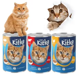 karma-mokra-dla-kota-drob-wolowina-watrobka-w-sosie-kitka-mix-smakow-3x415g