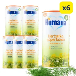 herbatka-koperkowa-dla-niemowlat-po-4-miesiacu-zycia-humana-zestaw-6x200g