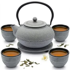 czajnik-imbryk-zeliwny-15l-zaparzacz-satlowy-zestaw-4x-czarki-i-podkladka