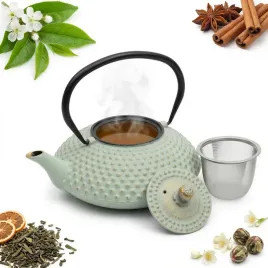 czajnik-imbryk-zeliwny-125l-mietowy-zaparzacz-sitko-do-herbaty-i-ziol