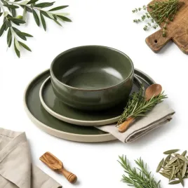 serwis-obiadowy-zestaw-talerzy-dla-1-osoby-3el-oliwkowy-sztos-o15-26-cm