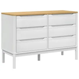 komoda-floro-biala-lite-drewno-sosnowe-6-szuflad-111x43x735cm
