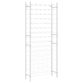 stojak-na-butelki-96-butelki-bialy-64x22x157-cm
