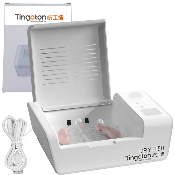 SUSZARKA DO APARATÓW SŁUCHOWYCH OSUSZACZ WILGOCI USB TINGOTON T50