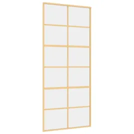 drzwi-przesuwne-zlote-90x205-cm-przezroczyste-szklo-esg