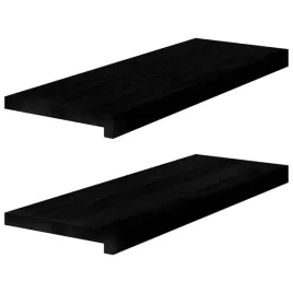 parapety-2-szt-ciemnobrazowy-70x25x2-cm-lite-drewno-debowe