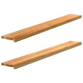 parapety-2-szt-jasnobrazowy-160x20x2-cm-lite-drewno-debowe