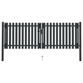 brama-ogrodzeniowa-double-door-fence-fur-steel-300x75-cm-antracyt
