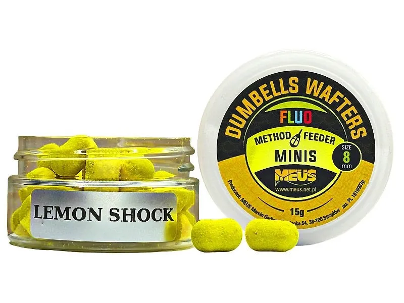 dumbells-fluo-wafters-8mm-lemon-shock-minis