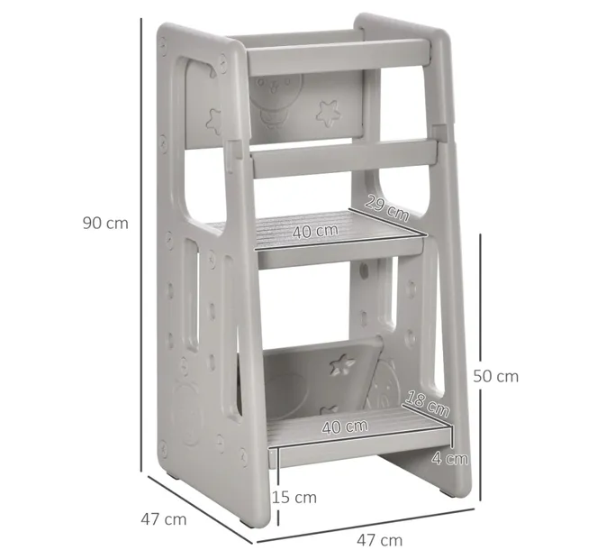 regulowany-podest-dla-malucha-2w1-szary-kod-producenta-gy00-01