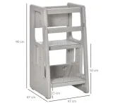 regulowany-podest-dla-malucha-2w1-szary-kod-producenta-gy00-01